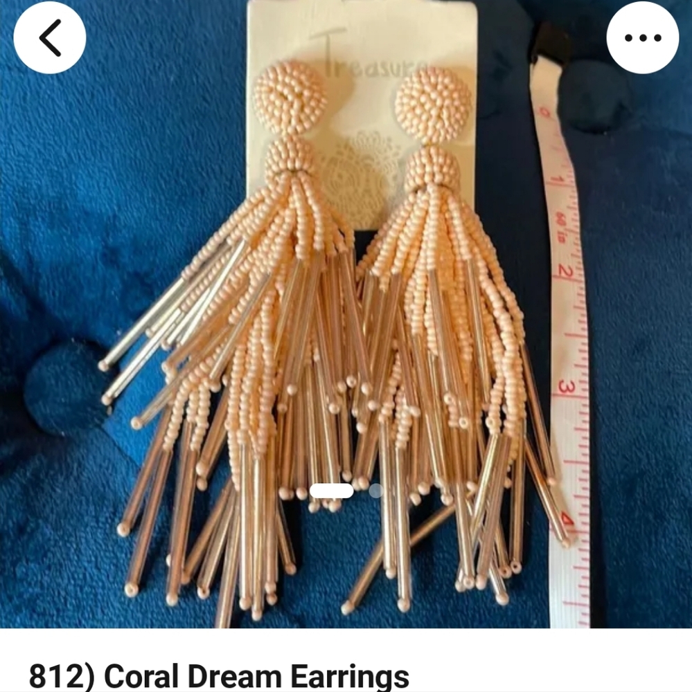 Coral Dream Earrings